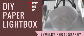 DIY Paper Lightbox - Test the Tip - www.thetaoofwire