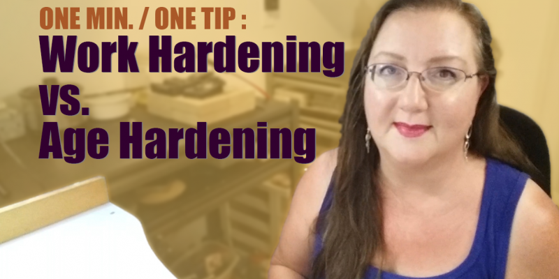 Work Hardening vs. Age Hardening: What's the Difference? Find out at The Tao of Wire - 1 Minute / 1 Tip